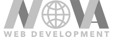 Gray NOVA Web Development logo